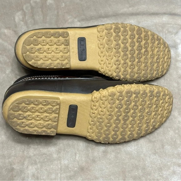 L.L. Bean Waterproof, Mud proof Gum sole Lace Up Bean Boots Shoes Size 10 N - Picture 9 of 14